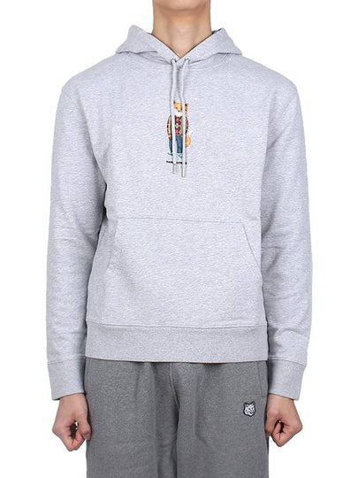 Dressed Fox Regular Hood Light Grey Melange - MAISON KITSUNE - BALAAN 2