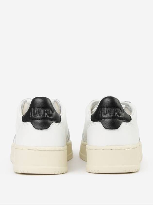 Medalist Goatskin Low Top Sneakers White - AUTRY - BALAAN 3