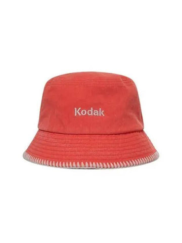 KODAK Apparel Cotton Bucket Hat RED - KODO - BALAAN 1