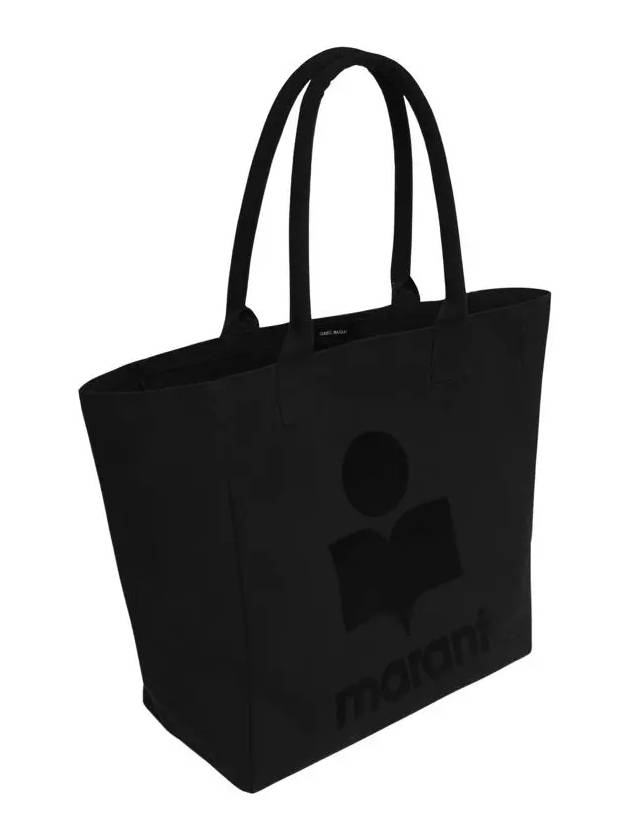 Yenky Logo Tote Bag Black - ISABEL MARANT - BALAAN 5