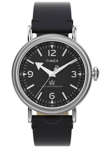 Timex Waterbury Standard Quartz Black Dial Men's Watch TW2W20200 - TIMEX - BALAAN 1