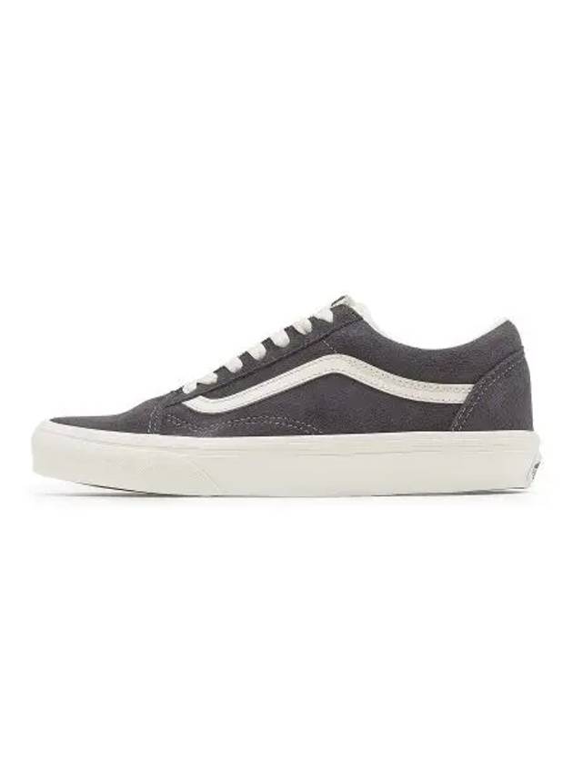 Old Skool Suede Low Top Sneakers Dark Grey - VANS - BALAAN 2