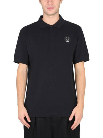 POLO WITH LOGO - FRED PERRY - BALAAN 1