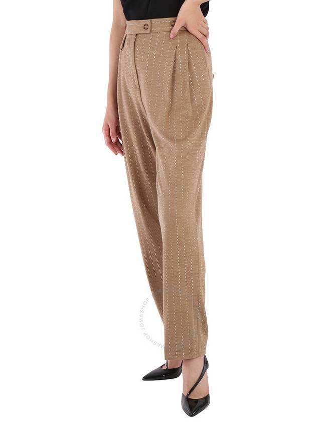 Melange Straight Pants Beige - BURBERRY - BALAAN 4