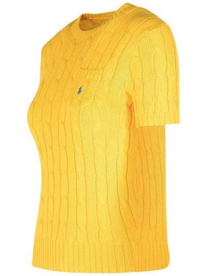 Polo Ralph Lauren Yellow Cotton Sweater - POLO RALPH LAUREN - BALAAN 2