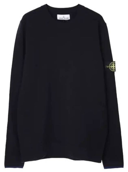 Stretch wool crew neck knit regular fit men - STONE ISLAND - BALAAN 1