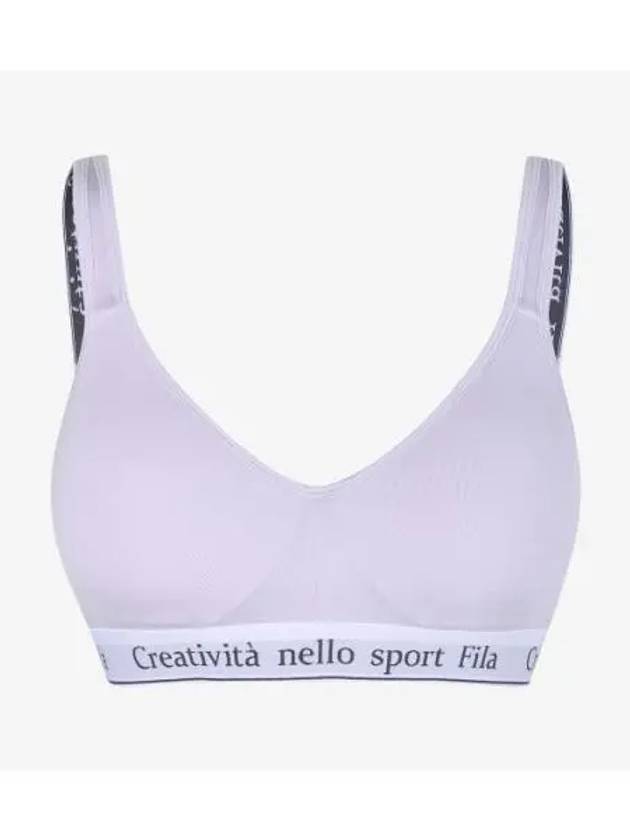 UNDERWEAR Velo Soft Bra FI4BAG1450FPVI - FILA - BALAAN 1