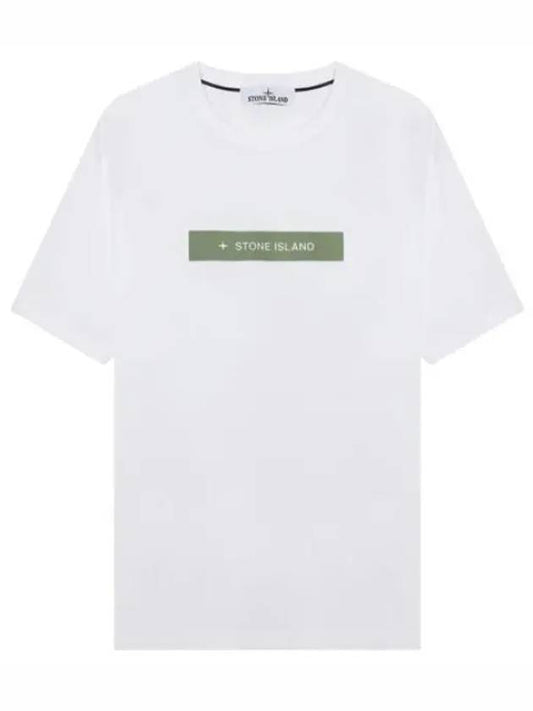 Micro Logo Print T Shirt Men s Short Sleeve Tee - STONE ISLAND - BALAAN 1