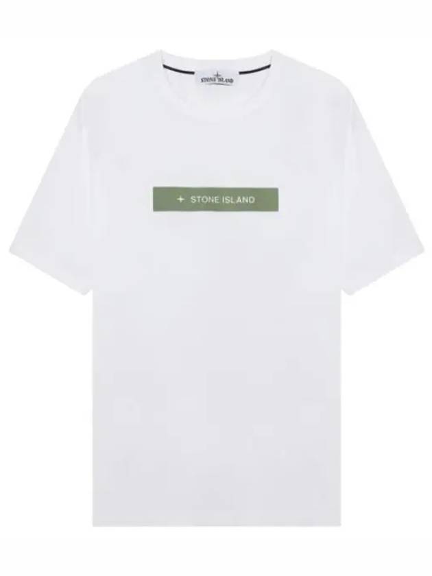 Micro Logo Print T Shirt Men s Short Sleeve Tee - STONE ISLAND - BALAAN 1