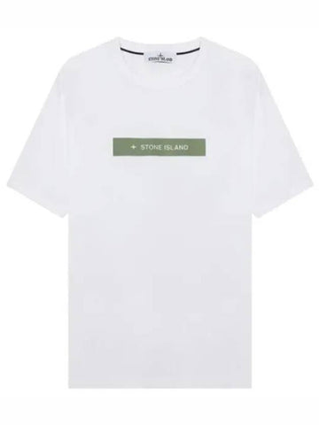 Micro Logo Print T Shirt Men s Short Sleeve Tee - STONE ISLAND - BALAAN 1