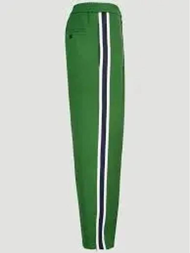 Striped Training Track Pants Green - AMI - BALAAN 2