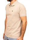 Le Logo Collar Short Sleeve TShirt Beige - COLMAR - BALAAN 4