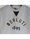 R25JRL82001P00 Logo Embroidery Sweater Gray - BERLUTI - BALAAN 2