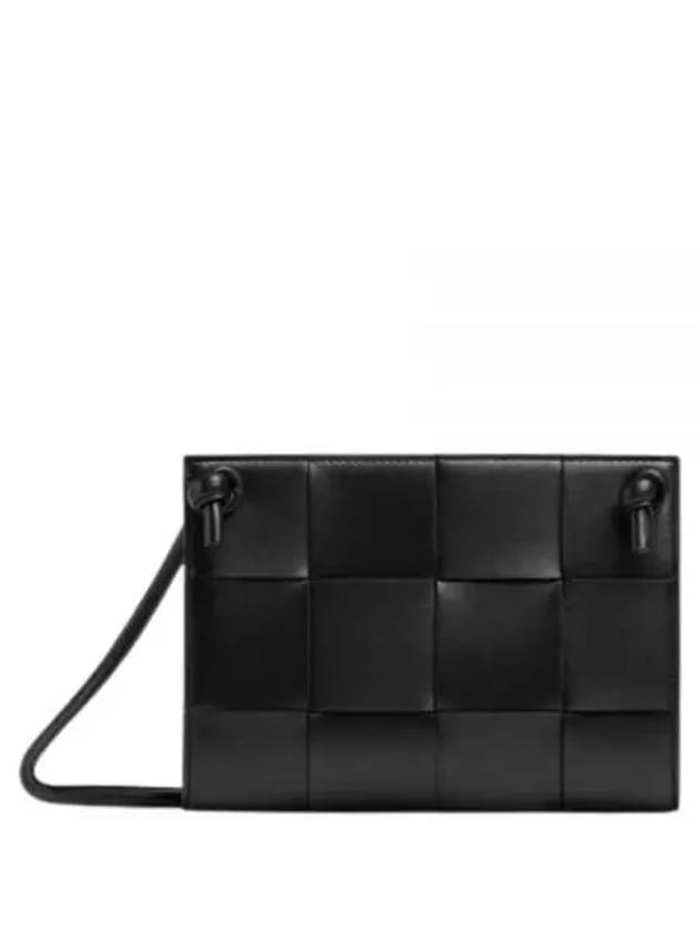 Intrecciato Cassette Mini Cross Bag Black - BOTTEGA VENETA - BALAAN 2