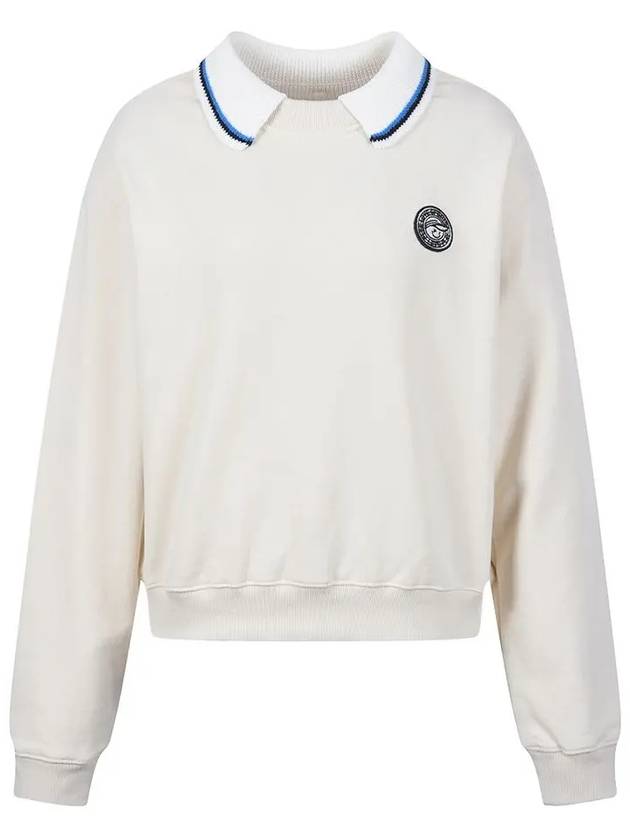 Detachable collar sweatshirt MW3SE030LPK - P_LABEL - BALAAN 7