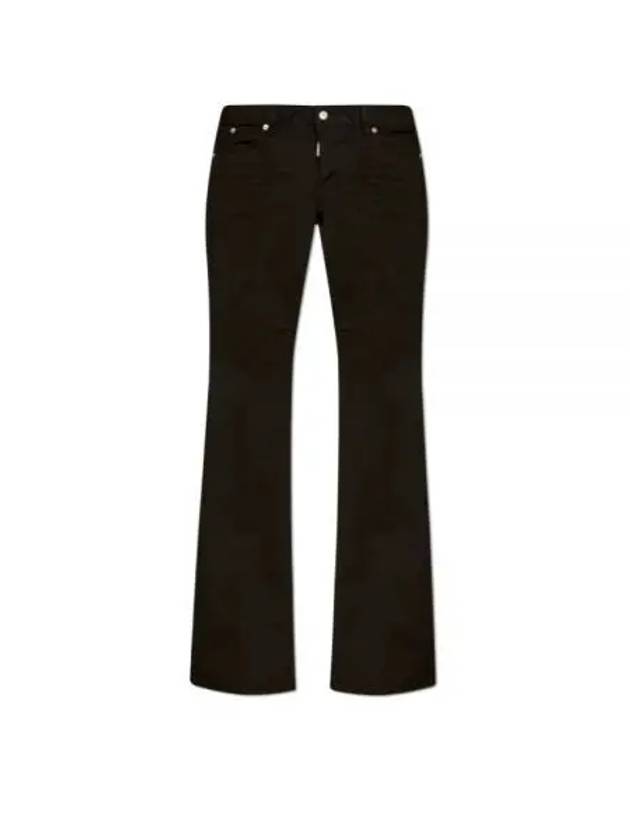 Bull Jennifer Skinny Jeans Black - DSQUARED2 - BALAAN 2