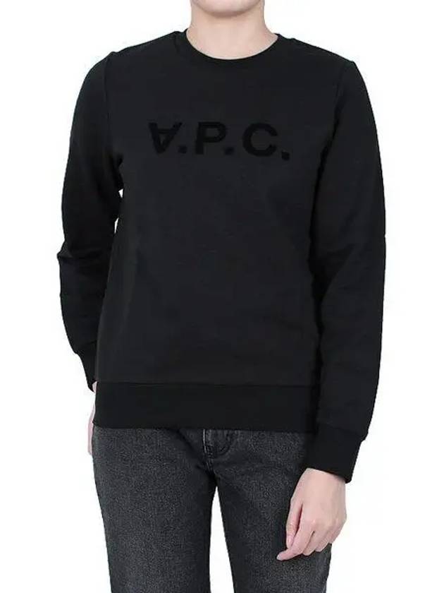 VPC Logo Sweatshirt Black - A.P.C. - BALAAN 2