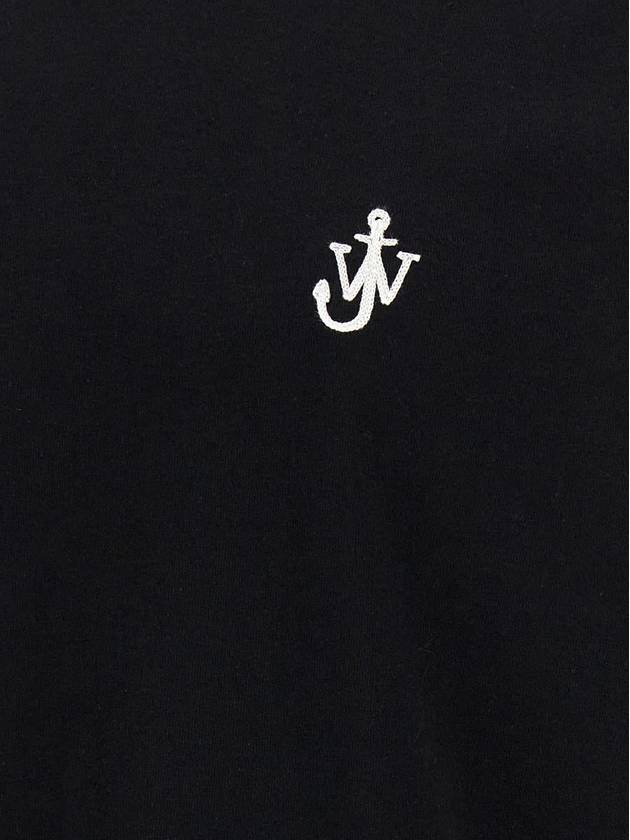 JW Anderson 'Anchor Embroidery' T-Shirt - JW ANDERSON - BALAAN 4