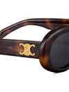 Eyewear Triomphe Acetate Sunglasses Blonde Havana - CELINE - BALAAN 5