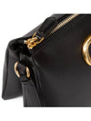 Ferragamo Trapeggio Gancini shoulder bag black 0759198 759198 - SALVATORE FERRAGAMO - BALAAN 5