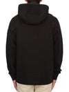 Men's Cotton Hooded Jacket Black - MOOSE KNUCKLES - BALAAN 6