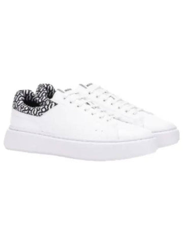 Logo Print Collar Low Top Sneakers - HUGO BOSS - BALAAN 1