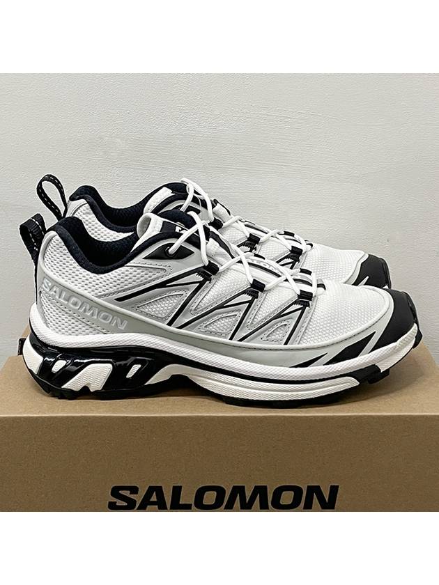 XT-6 Expanse Low Top Sneakers White Metal Black - SALOMON - BALAAN 5