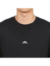 Golf Thor Logo Long Sleeve T-Shirt Black - J.LINDEBERG - BALAAN 6