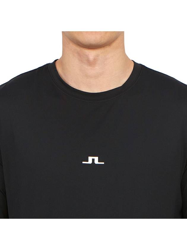 Golf Thor Logo Long Sleeve T-Shirt Black - J.LINDEBERG - BALAAN 6