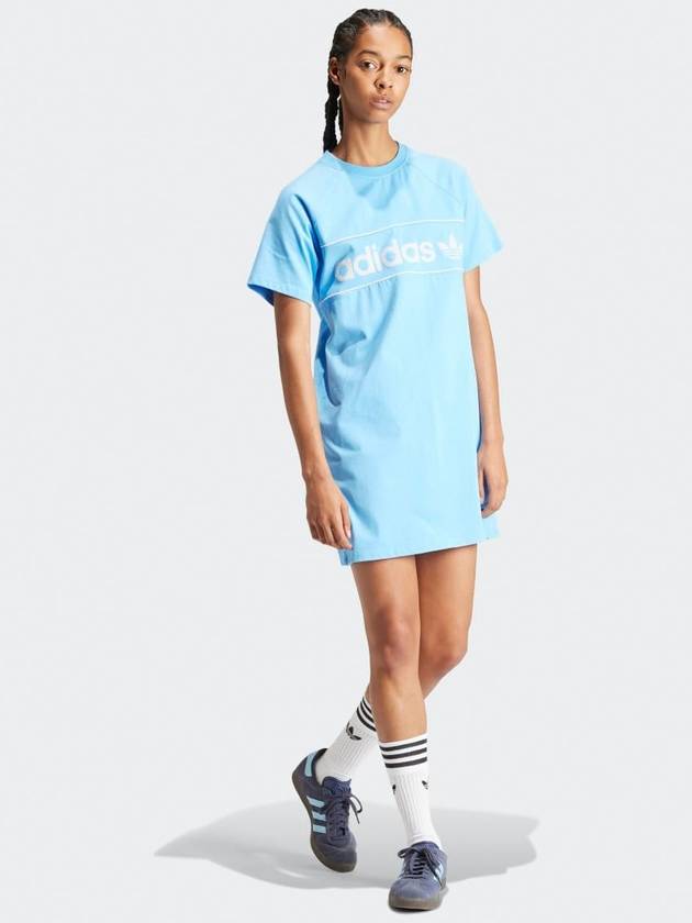 Tee One Piece IR5277 Blue WOMENS M - ADIDAS - BALAAN 5