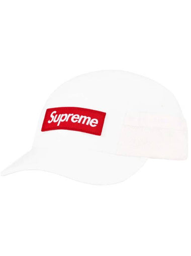 Mesh Pocket Camp Cap White FW23H19 - SUPREME - BALAAN 1