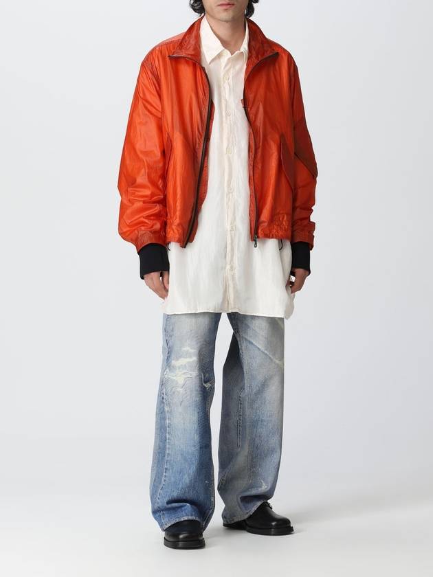 Luft Eld Rubberized Nylon Jacket Orange - OUR LEGACY - BALAAN 4