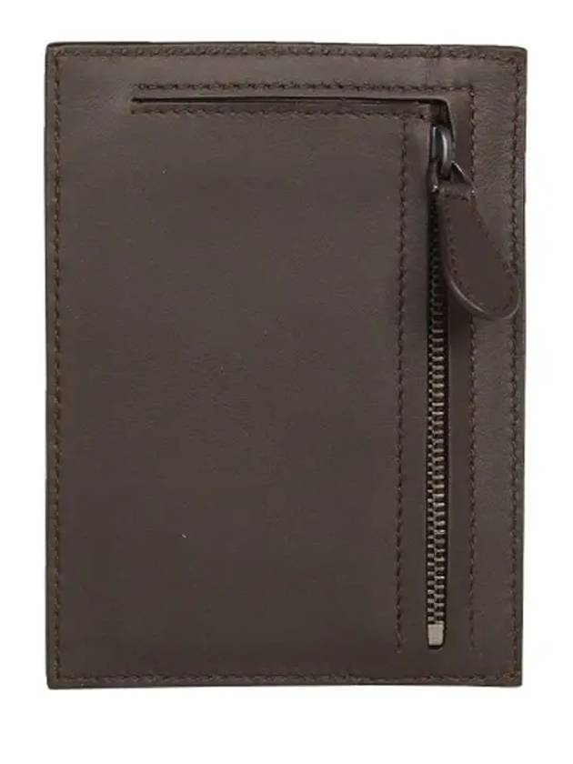 Intrecciato Card Wallet Brown - BOTTEGA VENETA - BALAAN 3