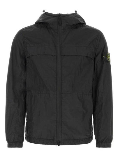 Garment Dyed Crinkle Reps R-Nylon Jacket Grey - STONE ISLAND - BALAAN 2