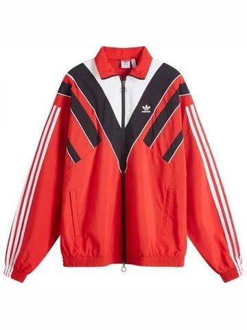 Rasant Cut Lline Track Jacket Red - ADIDAS - BALAAN 1