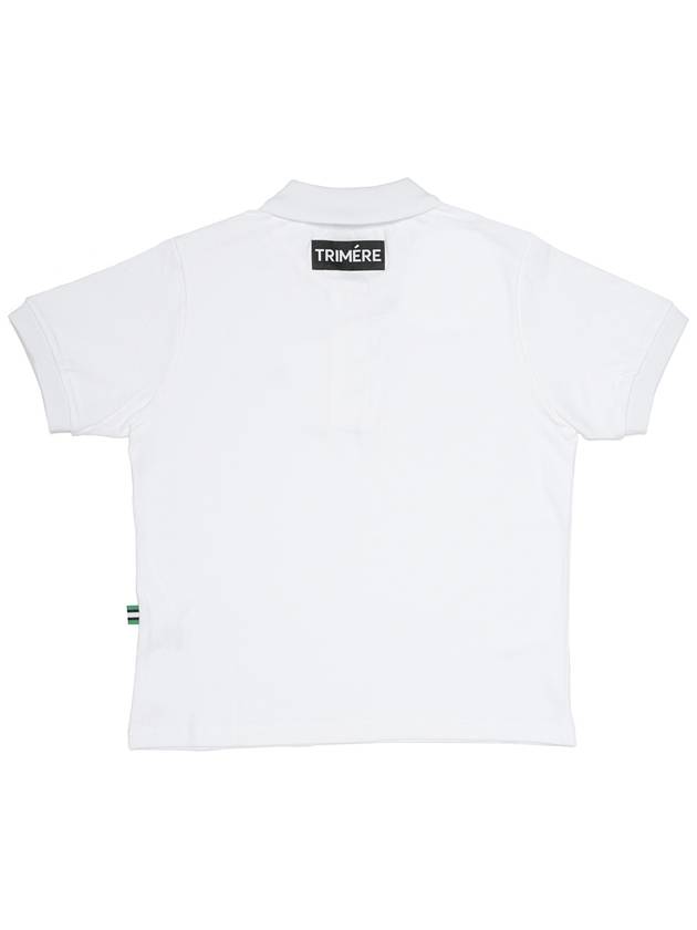 Wappen Short Sleeve PK TEE F L WOMAN WHITE - TRIMERE - BALAAN 3