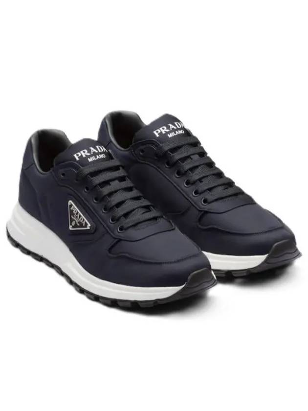 Prax 1 Re-Nylon Low Top Sneakers Blue - PRADA - BALAAN 2