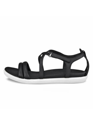 Simpil Sandals Black - ECCO - BALAAN 1