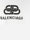 BB Logo Short Sleeve T Shirt White S - BALENCIAGA - BALAAN 4