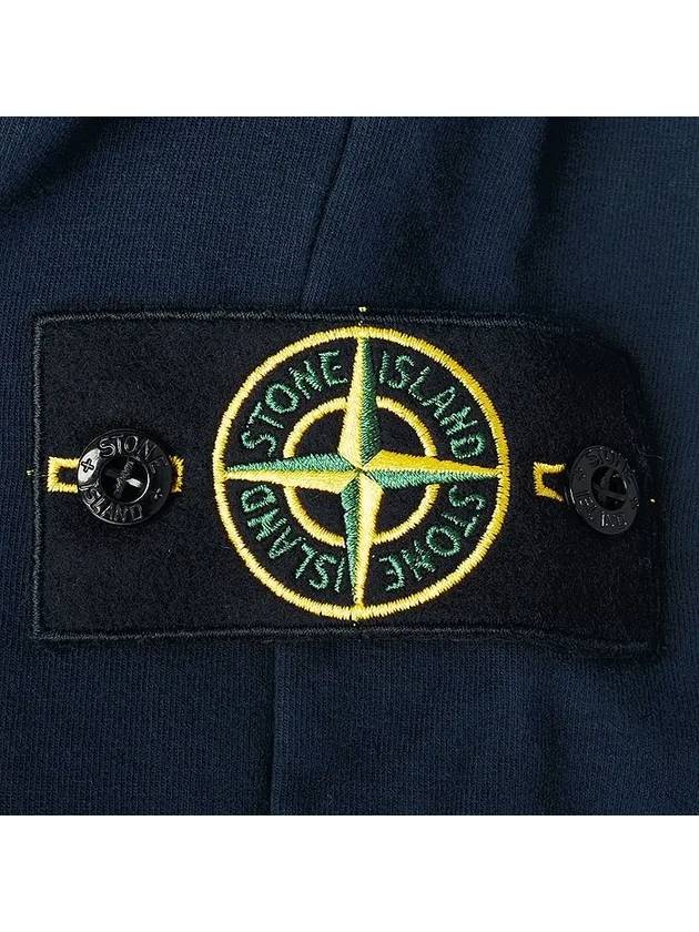 Compass Logo Patch Hoodie Navy - STONE ISLAND - BALAAN 5