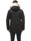 Yves Hooded Fur Padded Parka Black - NOBIS - BALAAN 4