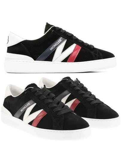 Monaco M Trainer Low Top Sneakers Black - MONCLER - BALAAN 2