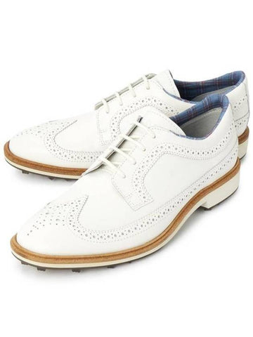 Men's Leather Classic Hybrid Spikeless White - ECCO - BALAAN 1