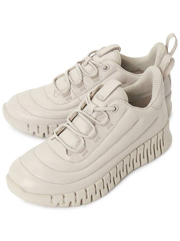 Gruuv Low Top Sneakers Light Beige - ECCO - BALAAN 1