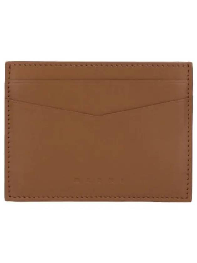 Flat Card Holder Cinnamon Wallet - MARNI - BALAAN 1