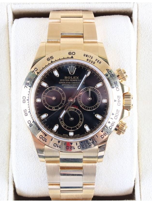 Rolex Daytona Yellow Gold Sword 18 Years Old - ROLEX - BALAAN 3