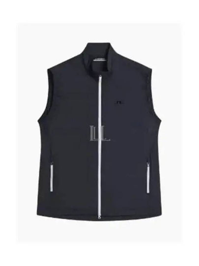 Men's Ash Light Packable Vest Navy - J.LINDEBERG - BALAAN 2