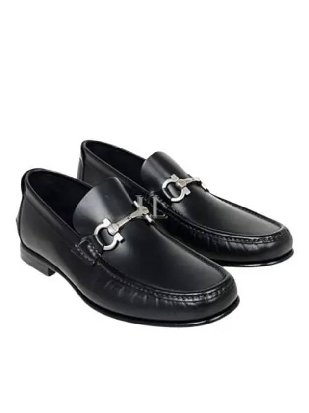 Chris Gancini Reversible Loafers Black - SALVATORE FERRAGAMO - BALAAN 2