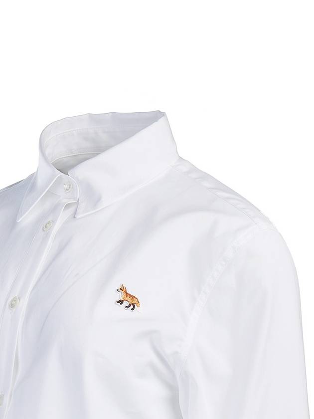 Baby Fox Patch Classic Shirt White - MAISON KITSUNE - BALAAN 6