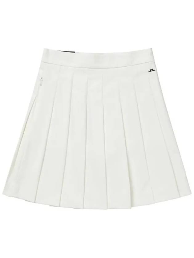 Women's Adina Golf Skirt White - J.LINDEBERG - BALAAN 4